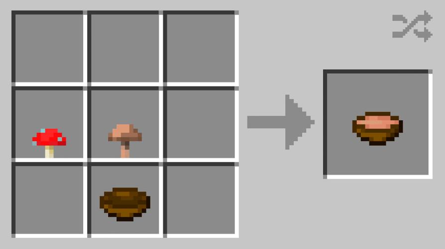 我的世界自备饭碗教程，我的世界饭怎么做