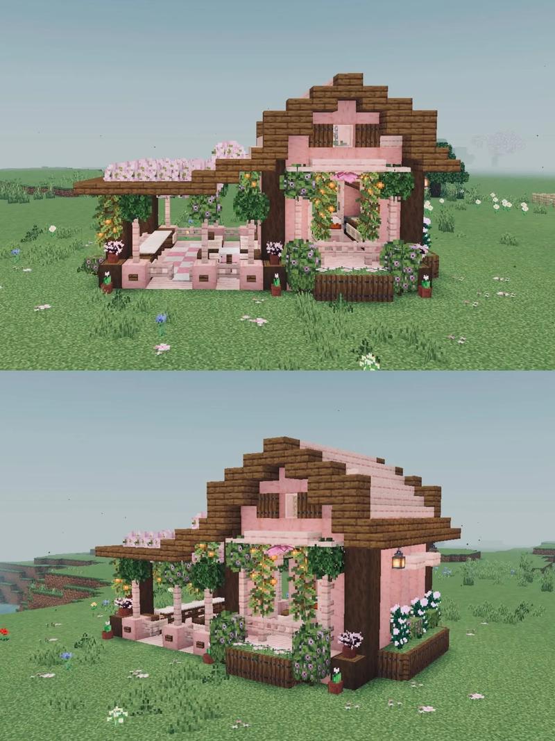 我的世界双层别墅教程？我的世界双层别墅步骤？