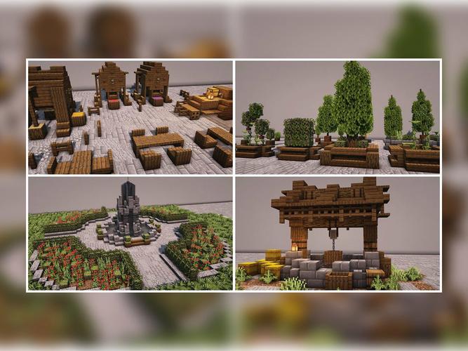 我的世界木屋小镇教程，我的世界木屋小镇教程手机版？