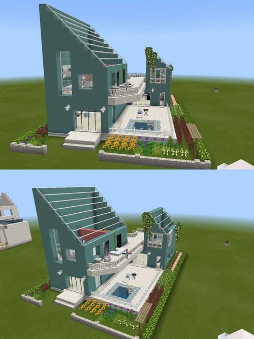 我的世界白色别墅教程，我的世界白色别墅教程手机版？