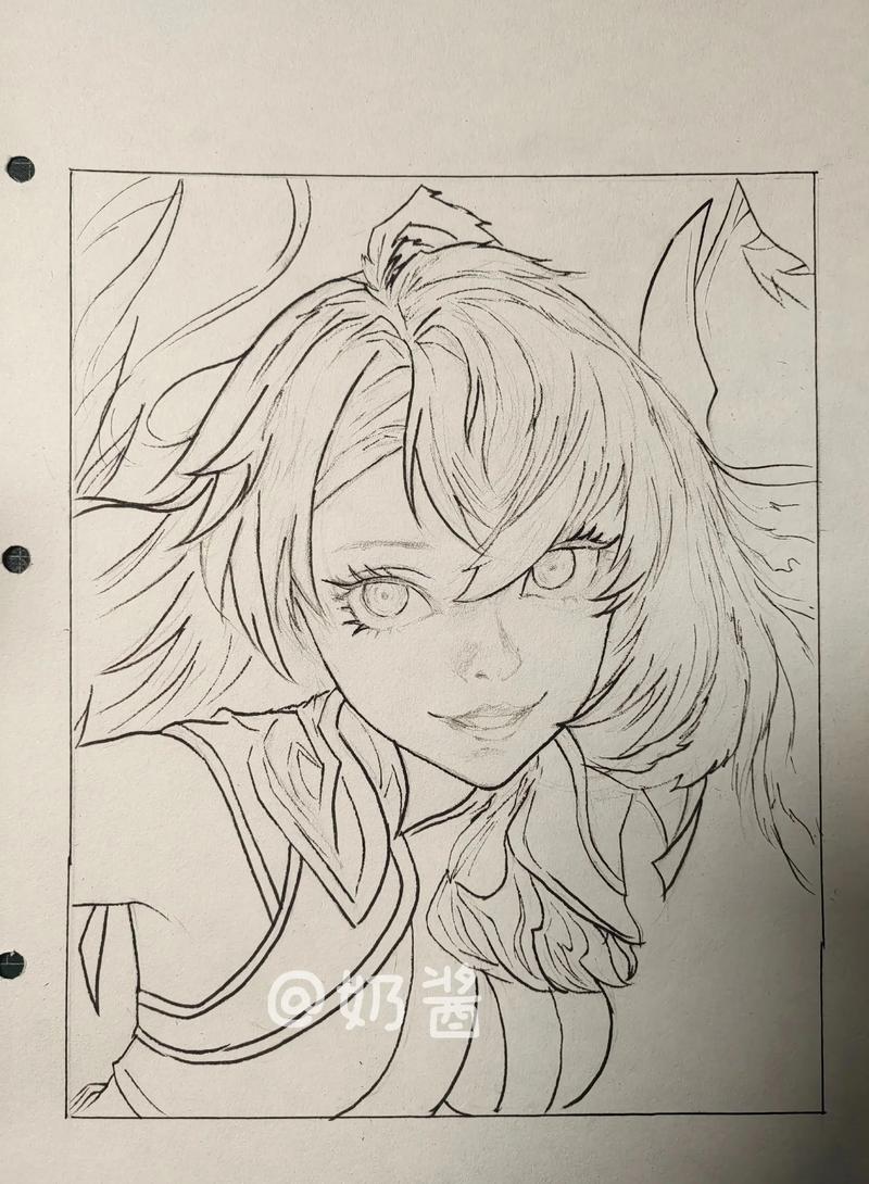 王者荣耀韩信素材教学漫画?王者荣耀韩信画画视频?