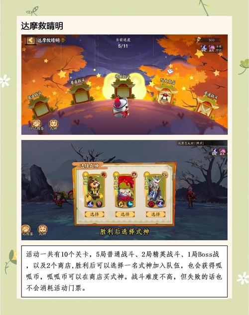 阴阳师有什么达摩，阴阳师四种达摩用法